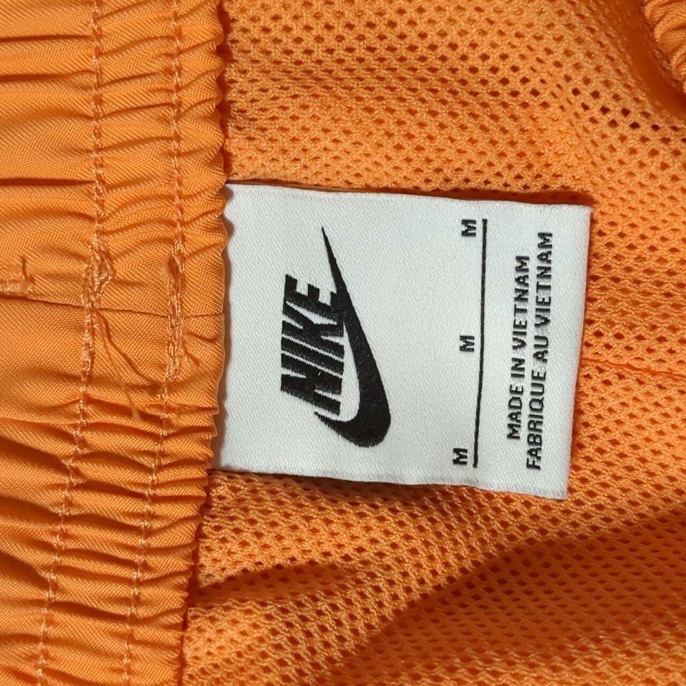 Nike Men's Sportswear Sport Essentials Woven Lined Flow orange Shorts Size M - Picture 6 of 7